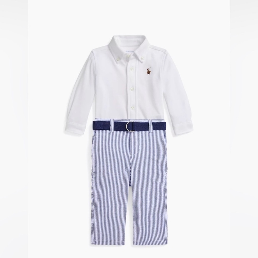 Polo Ralph Lauren Baby Boy's Button-Down & Pants Set